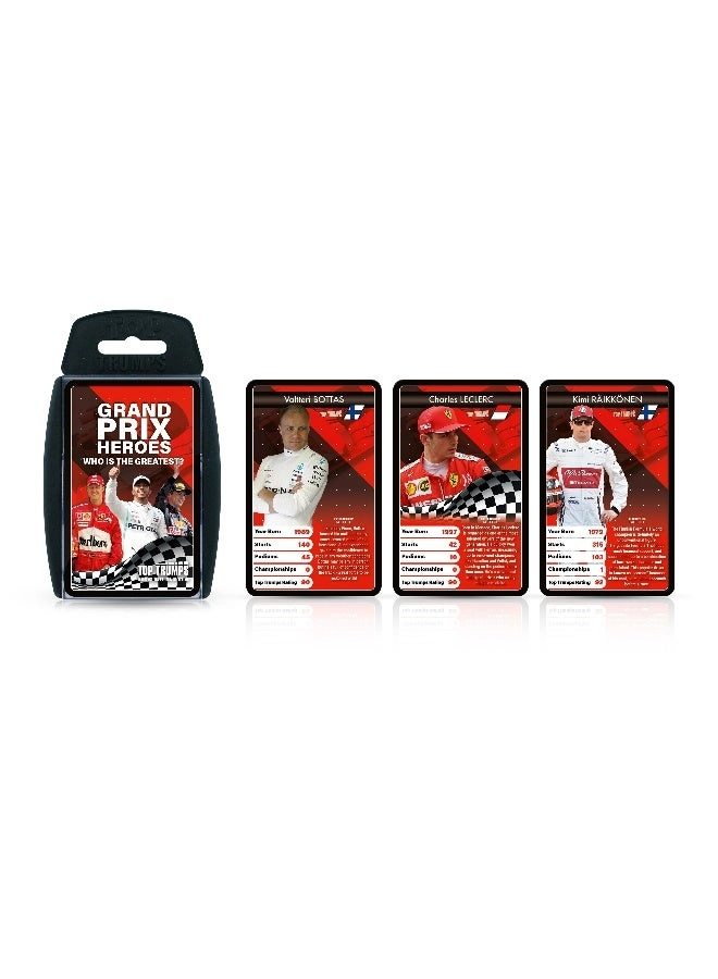 Winning Moves Top Trumps Grand Prix Heroes - Card Game