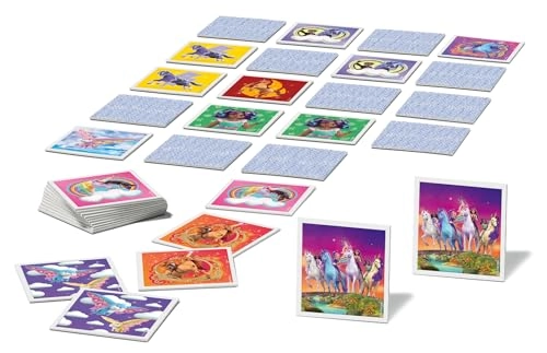 Unicorn Academy Mini Memory Game - 3 years 48 pieces