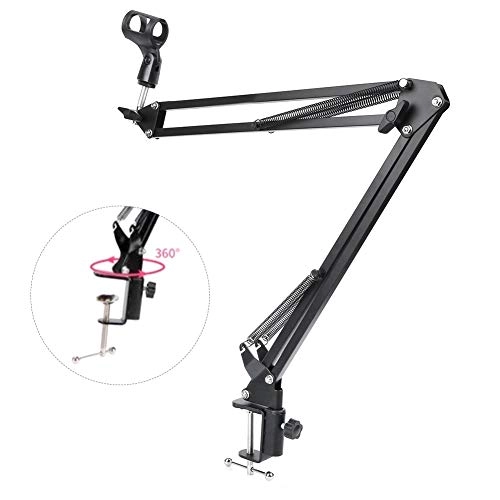 Microphone Bracket - Aluminium Alloy Black