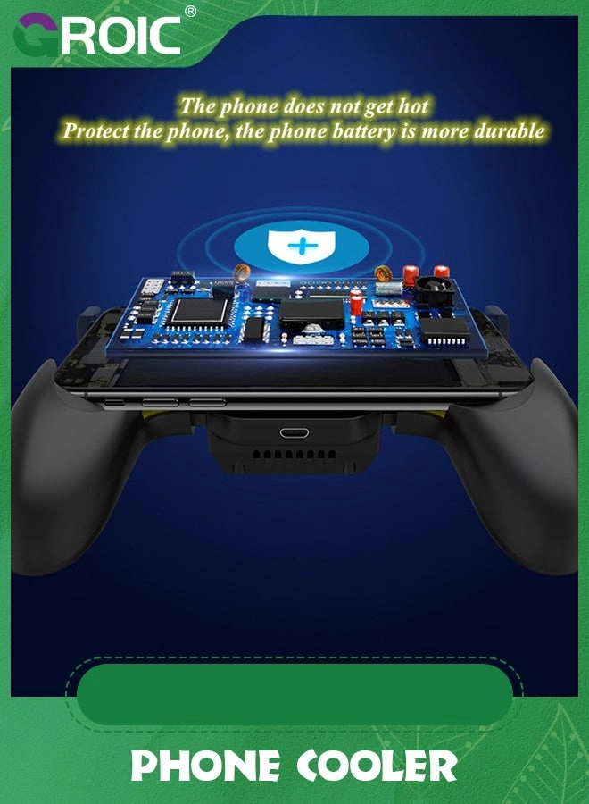Mobile Phone Radiator Cooling Fan - Gaming Grip
