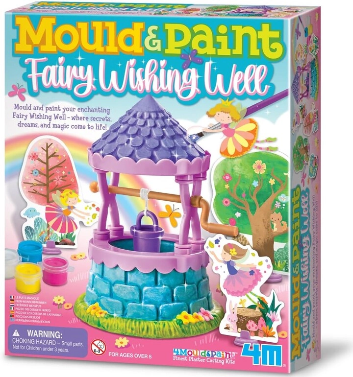 4M Mould & Paint Fairy Wishing Well - Arts & Craft