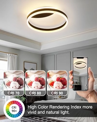 LED Ceiling Light - 3000K-6000K Dimmable