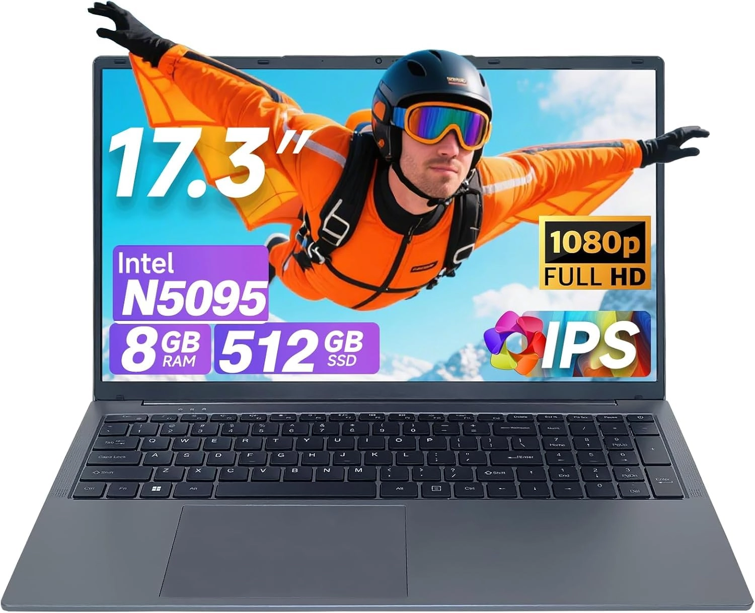 MYW MTL173 3500U - 17.3'' Ryzen 5 3500U 8GB DDR4 512GB SSD