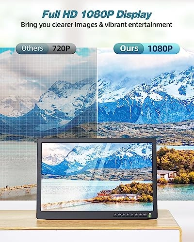 Portable tv - 1080p 17"