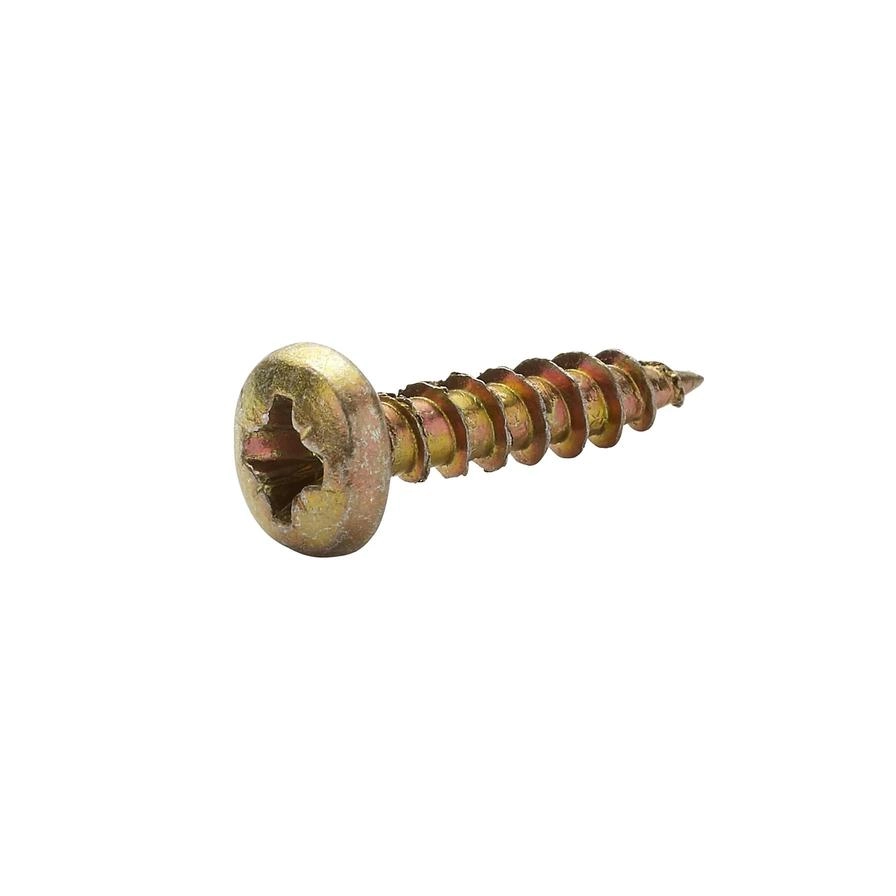 Zinc-Plated Carbon Steel Wood Screw Pack 3.5mm 16mm