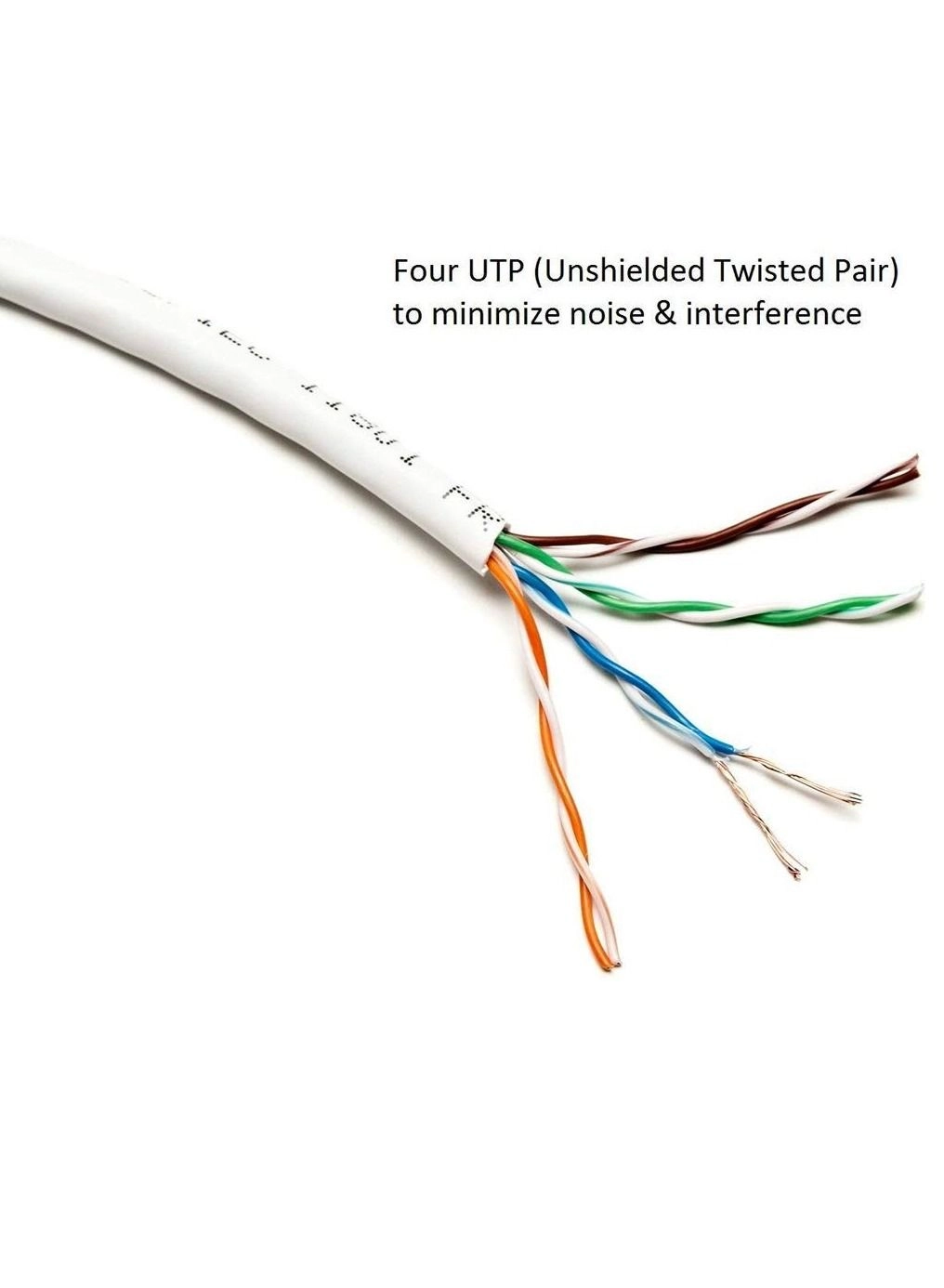 High Speed RJ45 cat6 Ethernet Patch Cable - 20 m