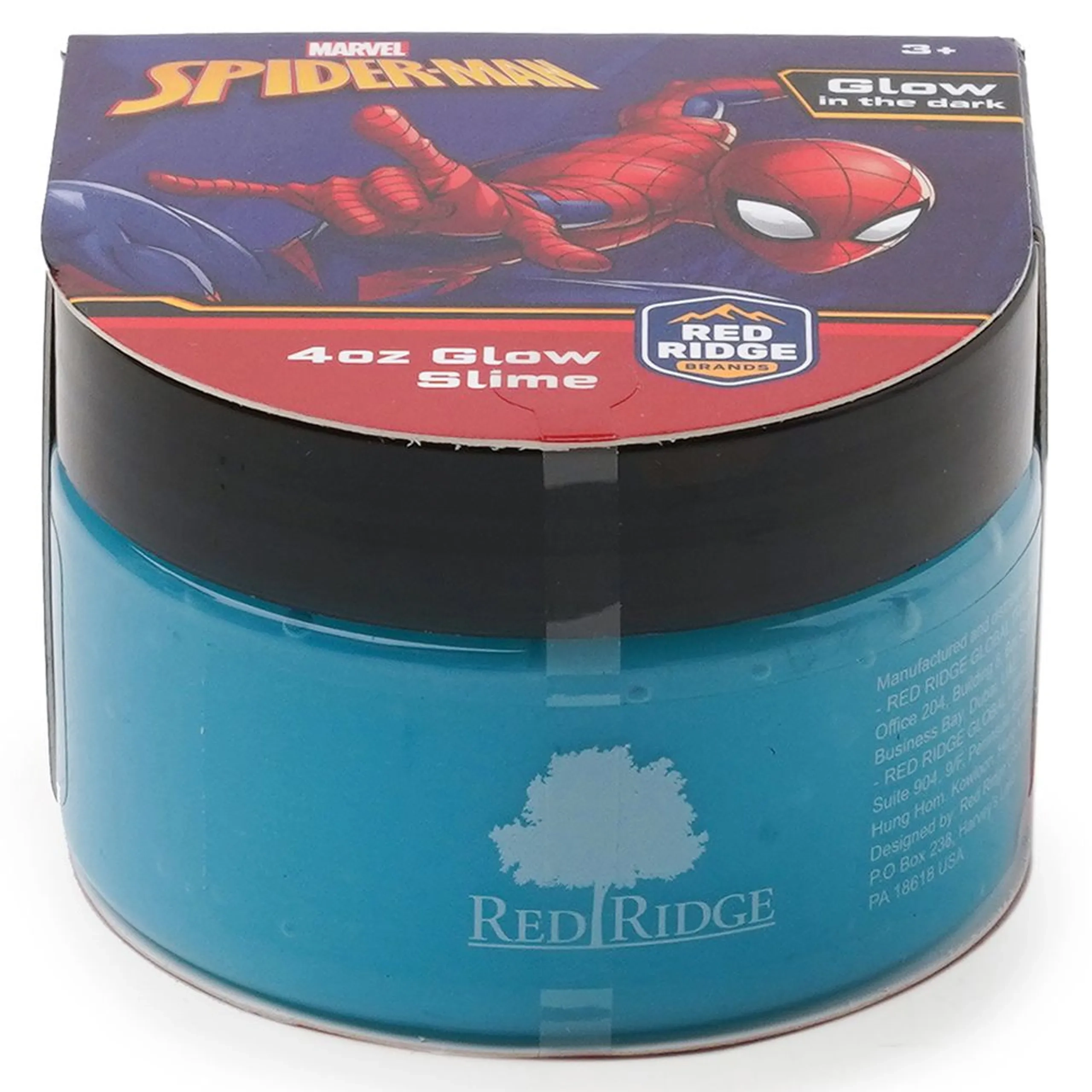 SLIME SQUAD Spider Man Glow Slime - 3 years+