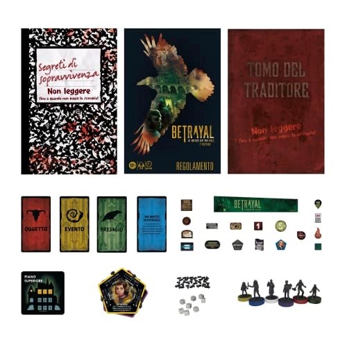 Betrayal At House On The Hill: 3rd Edition - Multi-coloured (Italian)