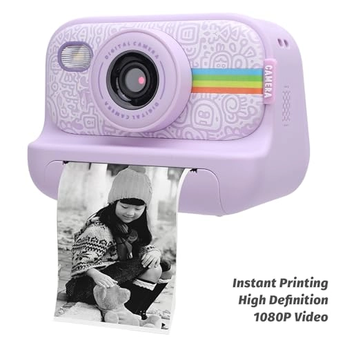Instant Print Camera - 1080P 48MP