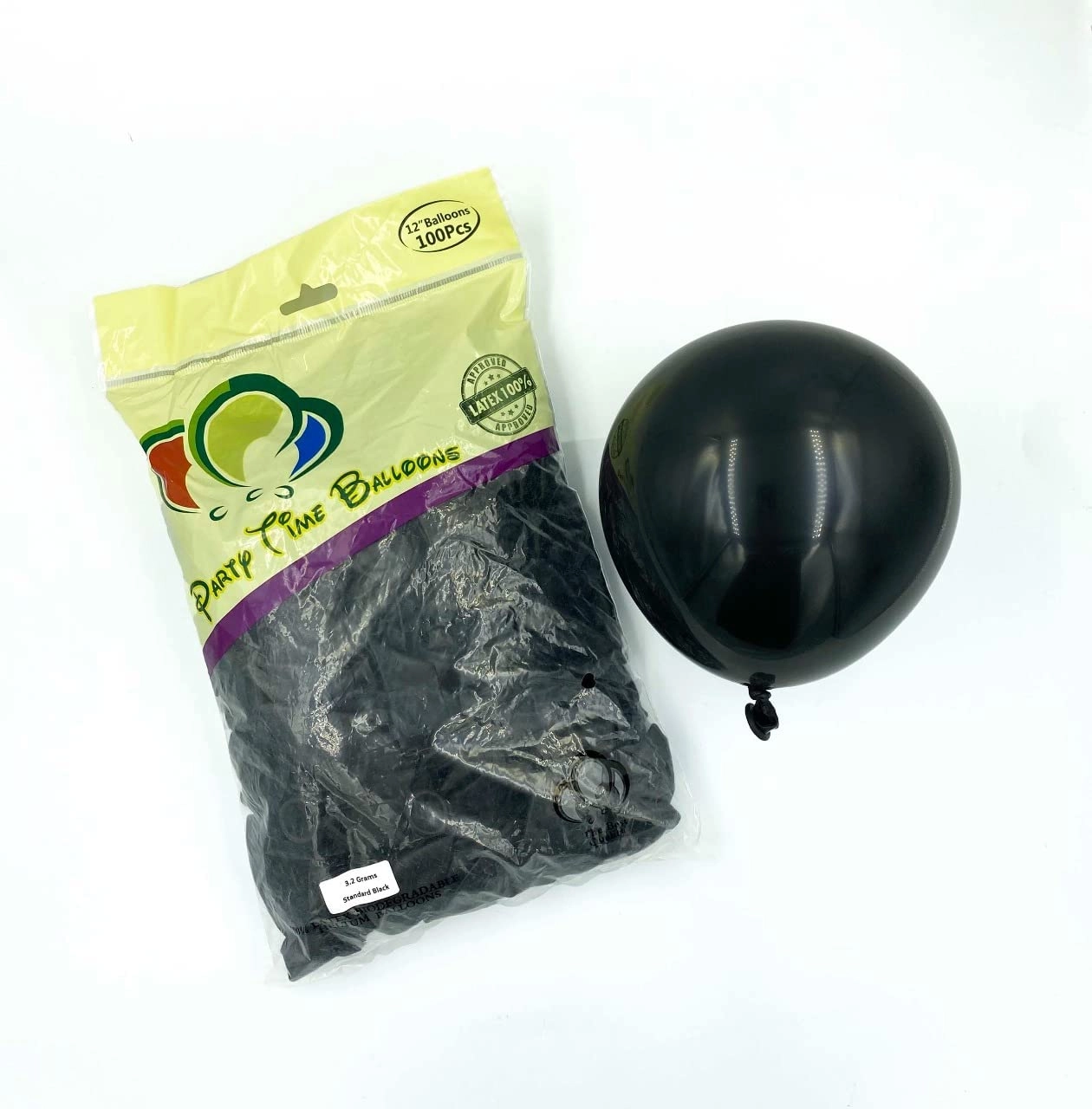 Std Assorted Latex Balloon - 100CT