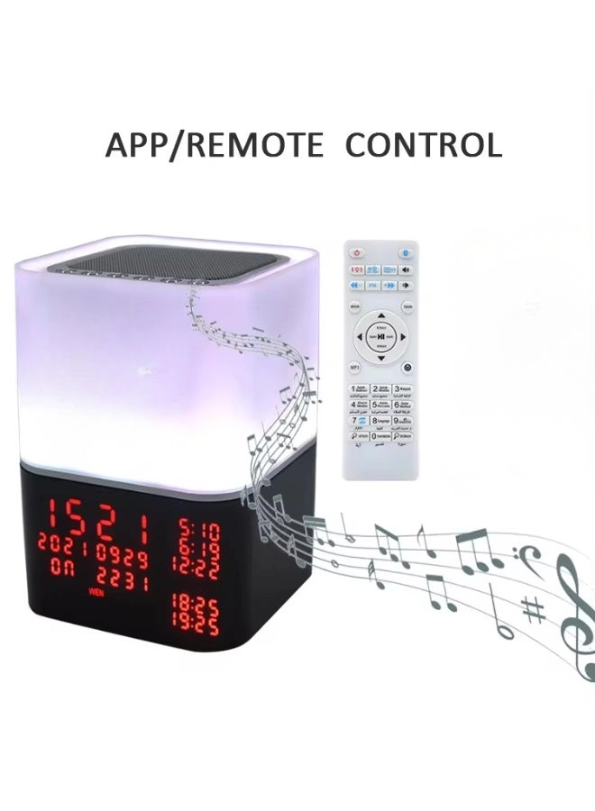 Digital Bluetooth Speaker - Clock LED Night Light