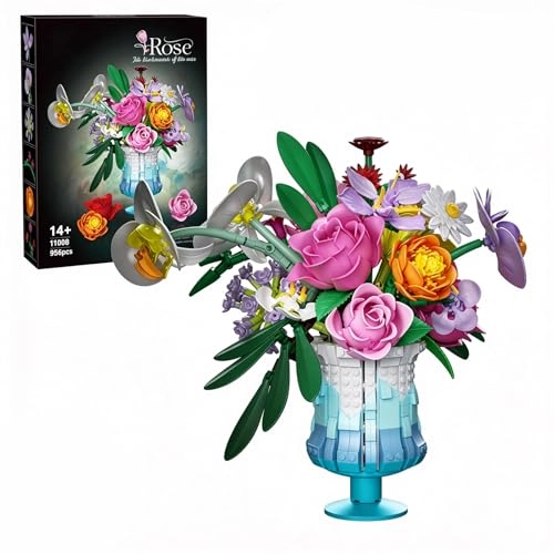 Ice Blue Flower Bouquet - Floral