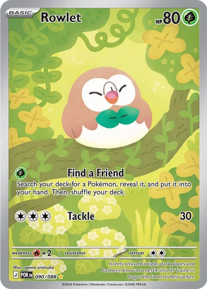 Pokémon Rowlet 090/088