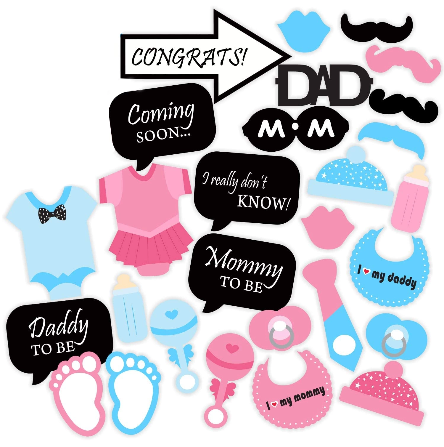 Syga Home Furnishing, Syga Home Furnishing Plot No:625, Phase 4, Nr.Gayatri Mata Temple Naroda GIDC, Ahmedabad, Gujarat – 382330 Co: 9638971060 Party Photo Booth Props - set of 30 Wedding
