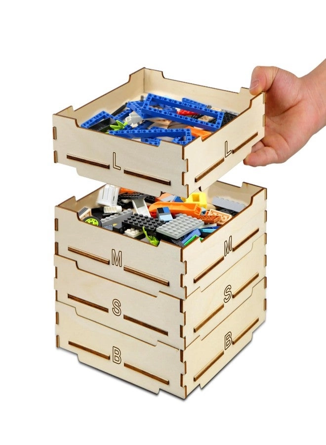 WSBXBB Sorter Sifter Box - Wood