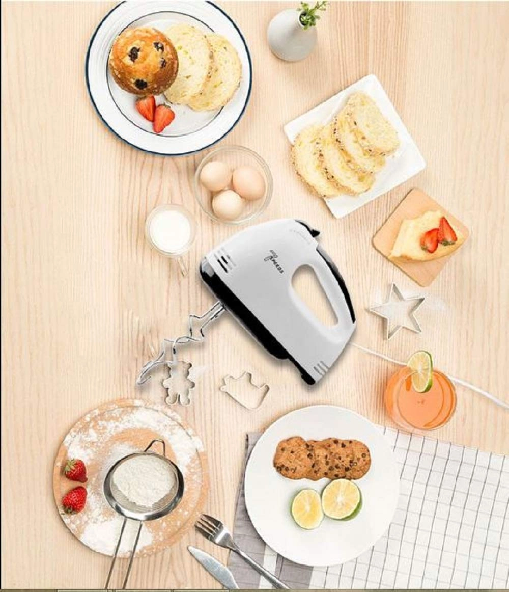 Hand Mixer - 7 Speed Detachable StainlessSteel