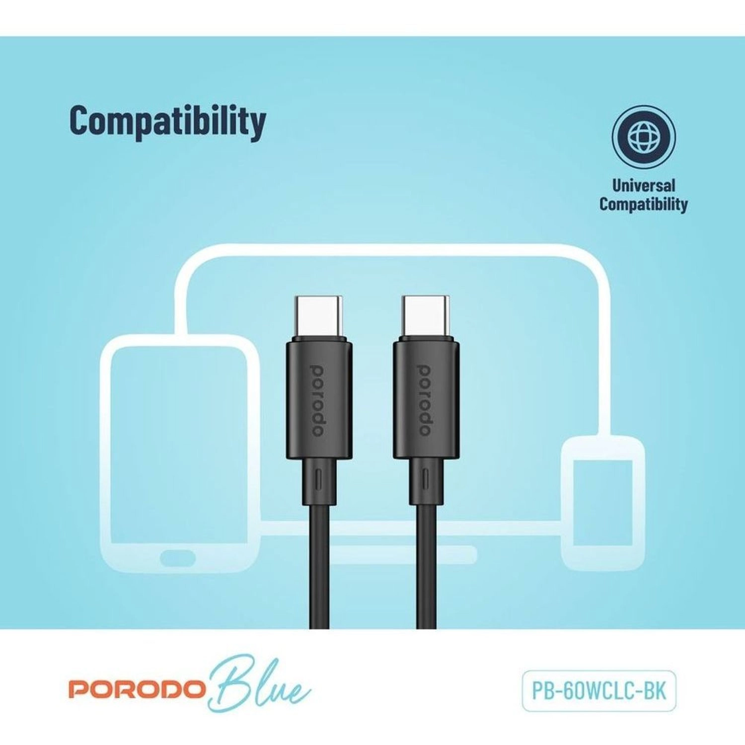 USB-C to USB-C Cable USB-C to USB-C 1.2m