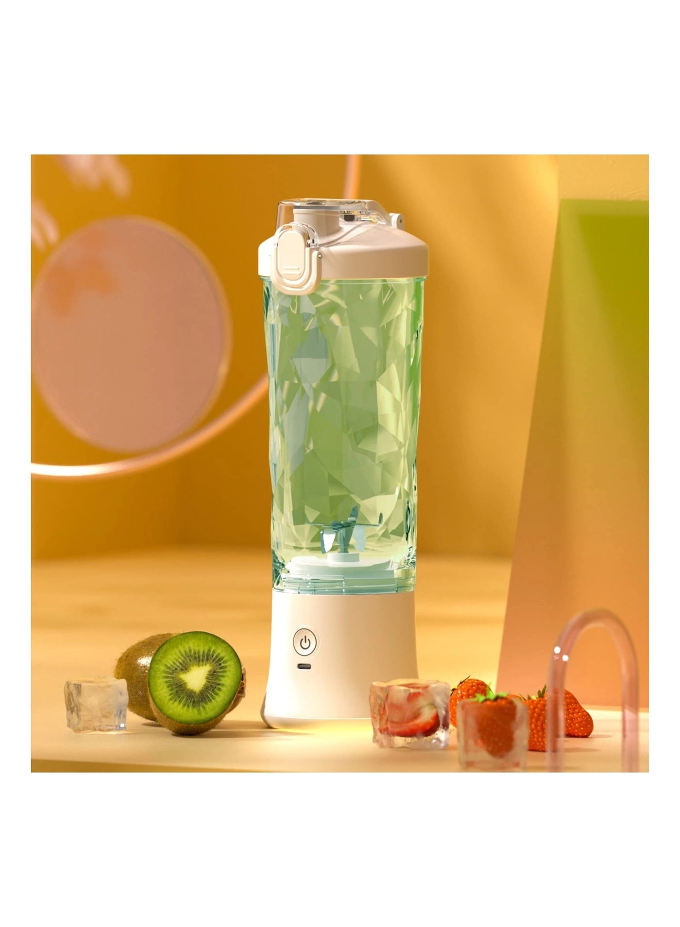 Portable Personal Blender - 6-Blade USB Rechargeable Portable