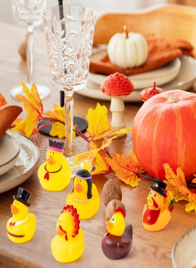 Thanksgiving Rubber Duck Toys - 30pcs Assorted