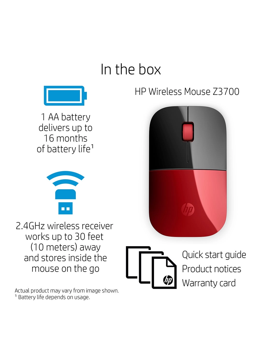 Z3700 Mouse - Wireless