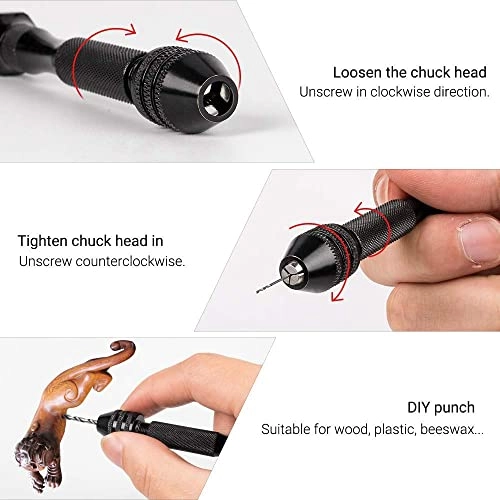 Hand Micro Drill - Manual Rotary Tool
