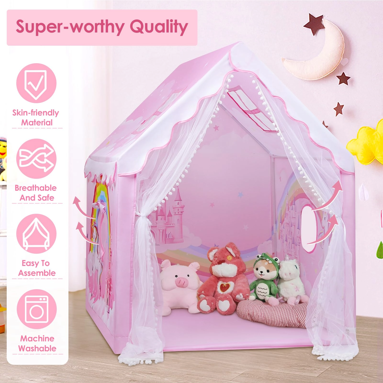 Unicorn Play Tent