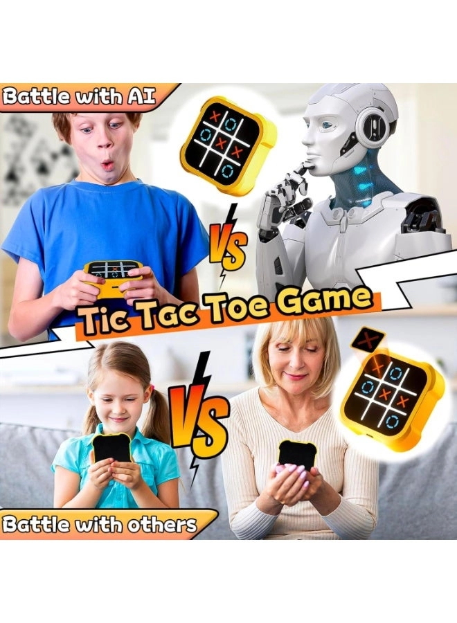 Electronic Tic Tac Toe Bolt Game - 4-in-1 Handheld