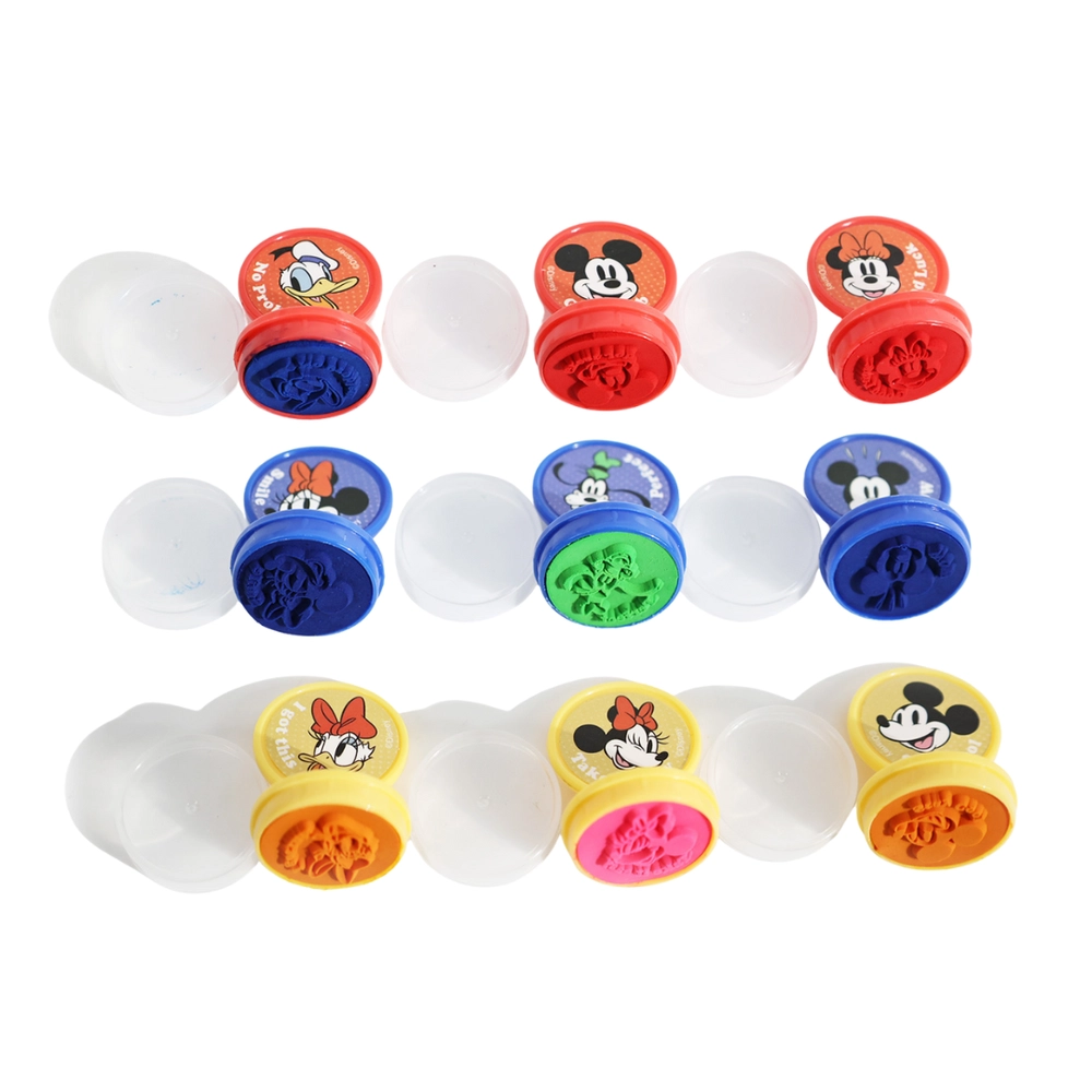 Mickey Self Inking Stamps Kit - 3+ years 9 pcs