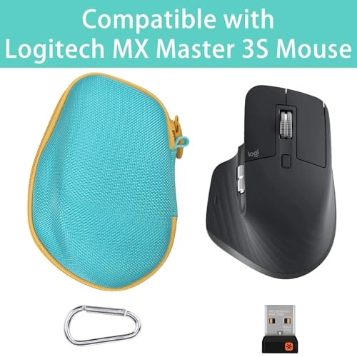 Hard Travel Case for Logitech MX Master 4 / Master 3 / Master 3S - Bluetooth