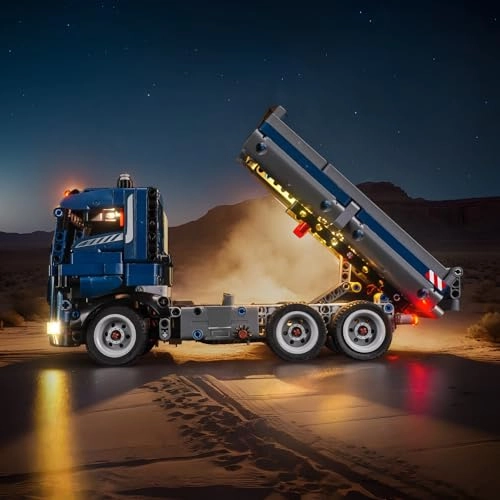 LED Light Set for LEGO Tipping Dump Truck 42203 - Copper Line