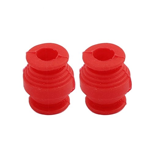 Gimbal Aerial Camera Mount - 9mm Inner Dia. Red 2pcs