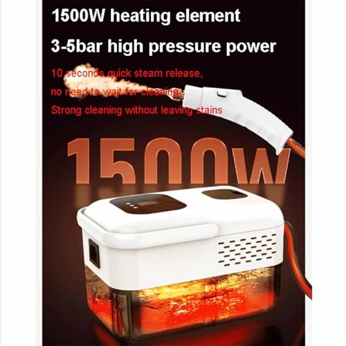 Portable Steam Cleaner - 3BAR 1.2L