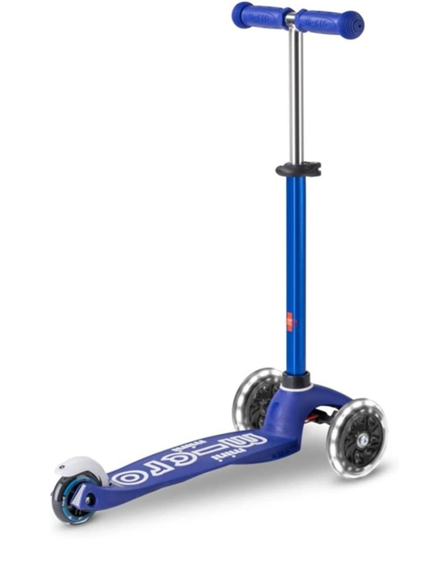 Mini Deluxe 3-Wheel Kick Scooter – 120/85 mm LED