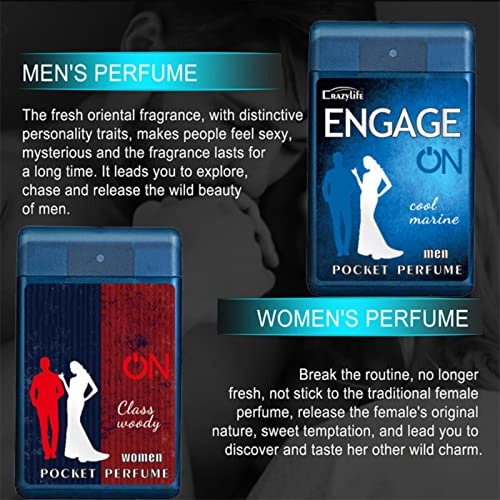 Perfume For Women and Men Long Lasting Pheromone Eau de Toilette 20ml