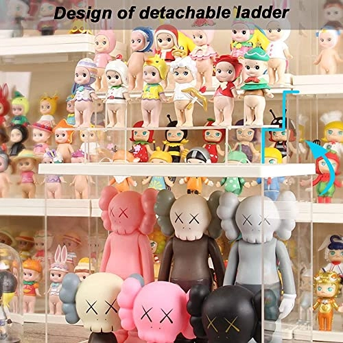 Clear Acrylic Display Case - 40 x 18 x 21 cm White-clear Step