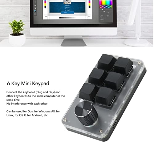 6 Key Mini Keypad - Wired