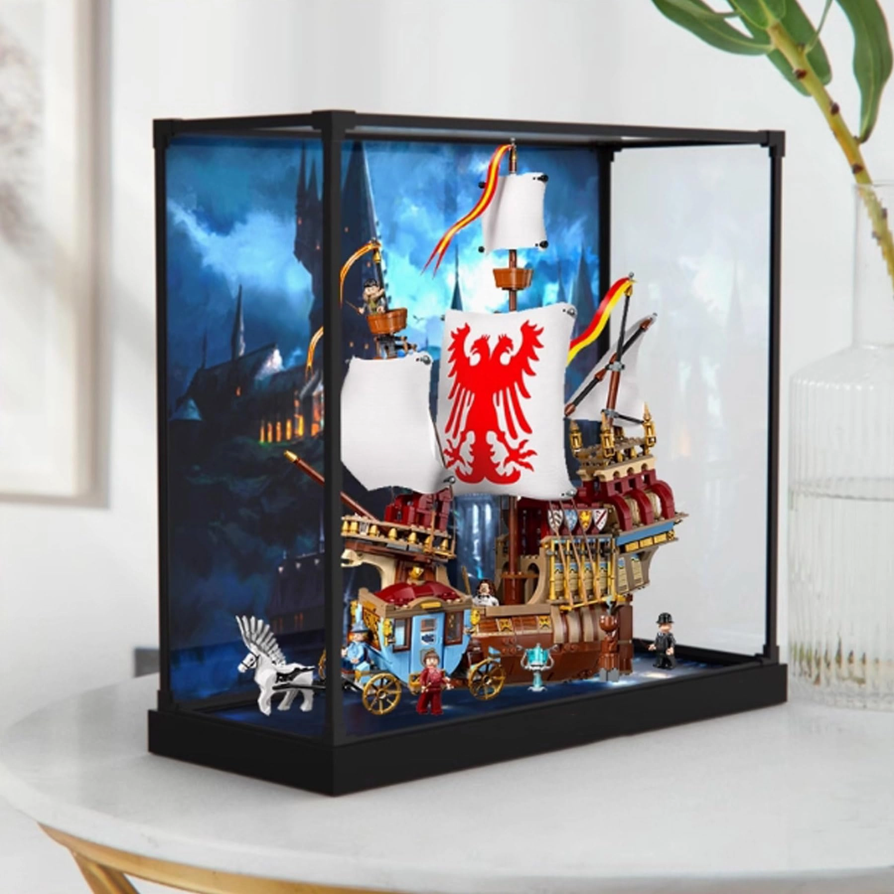 FEIRUBO Lego Triwizard Tournament Display Case