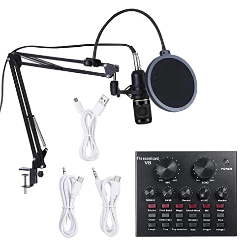 Podcast Recording Microphone Kit USB Microphone