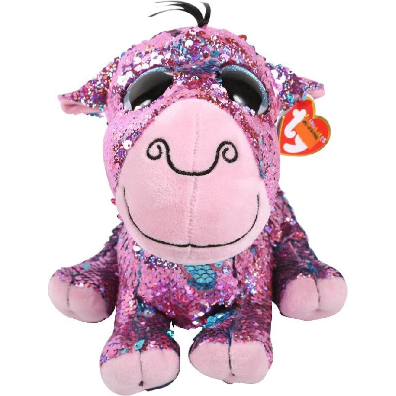 TY Camel Jameela - 22 cm Plush Pink