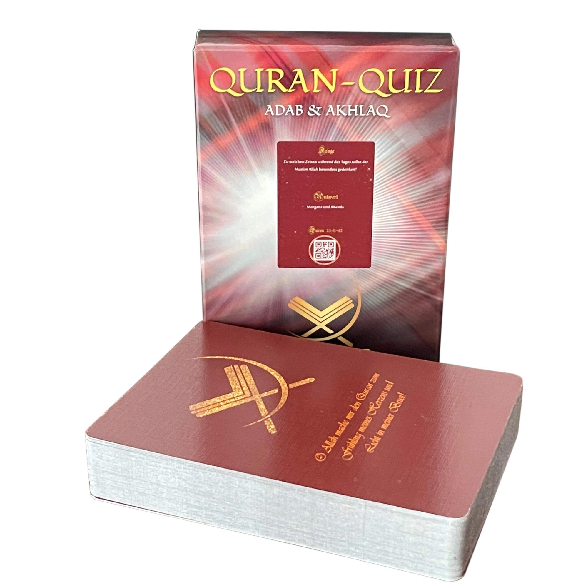 NIYYAH Islamic Game Quiz Cards: Aqidah - Card Game (German)