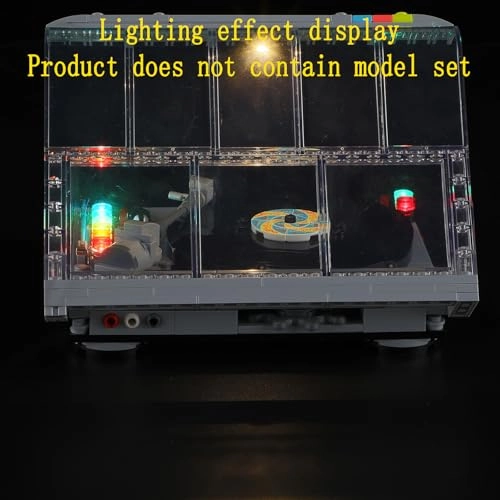 LED Light Kit for LEGO Retro Record Player Building Blocks Model 40699