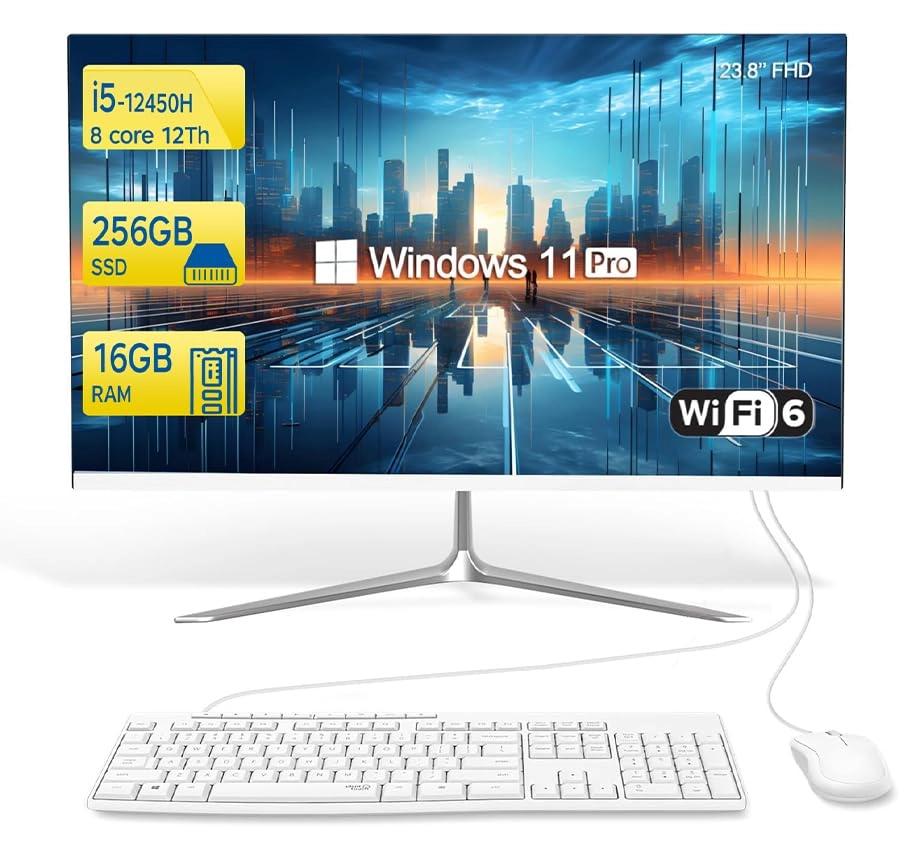 All in One PC - 16GB 23.8 inch I5-12450h