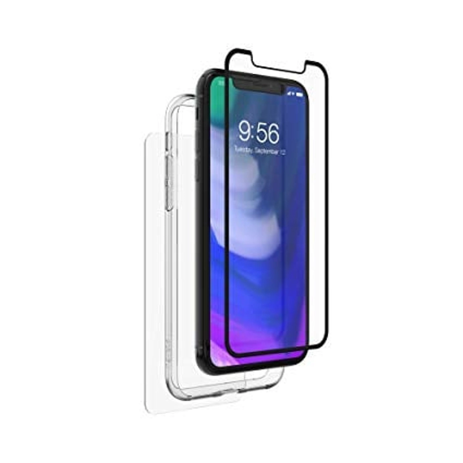 Smart iShield Glass + Case Back Case for iPhone 11