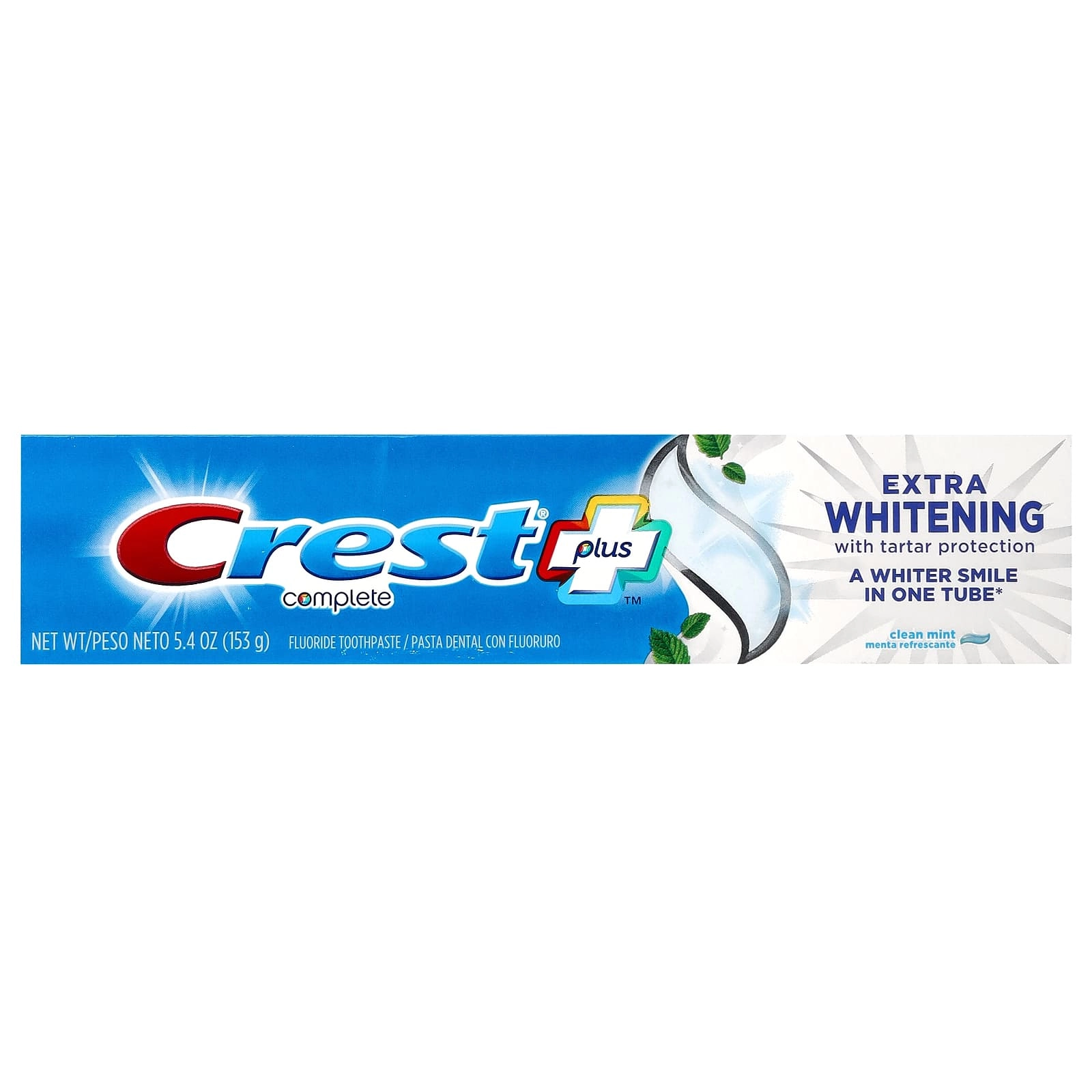 Plus Complete Fluoride Clean Mint Toothpaste 153 g