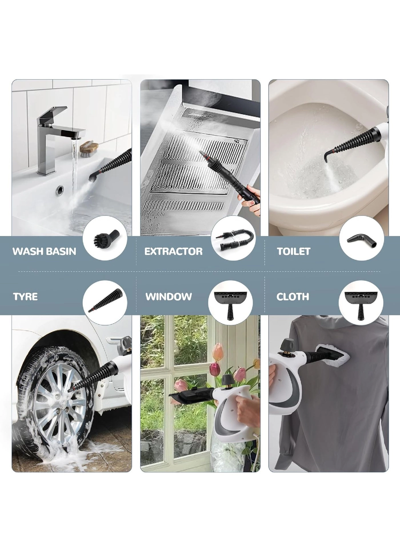 Steam Cleaner - 239°F 350ml