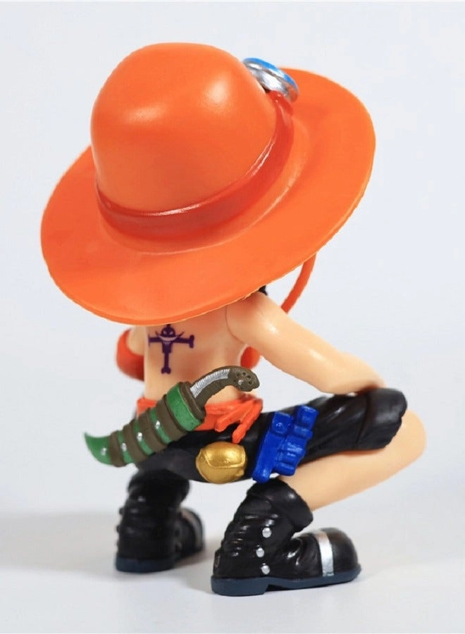 Ace - One Piece Sitting Q Version Series (14 cm) (QQ0052)