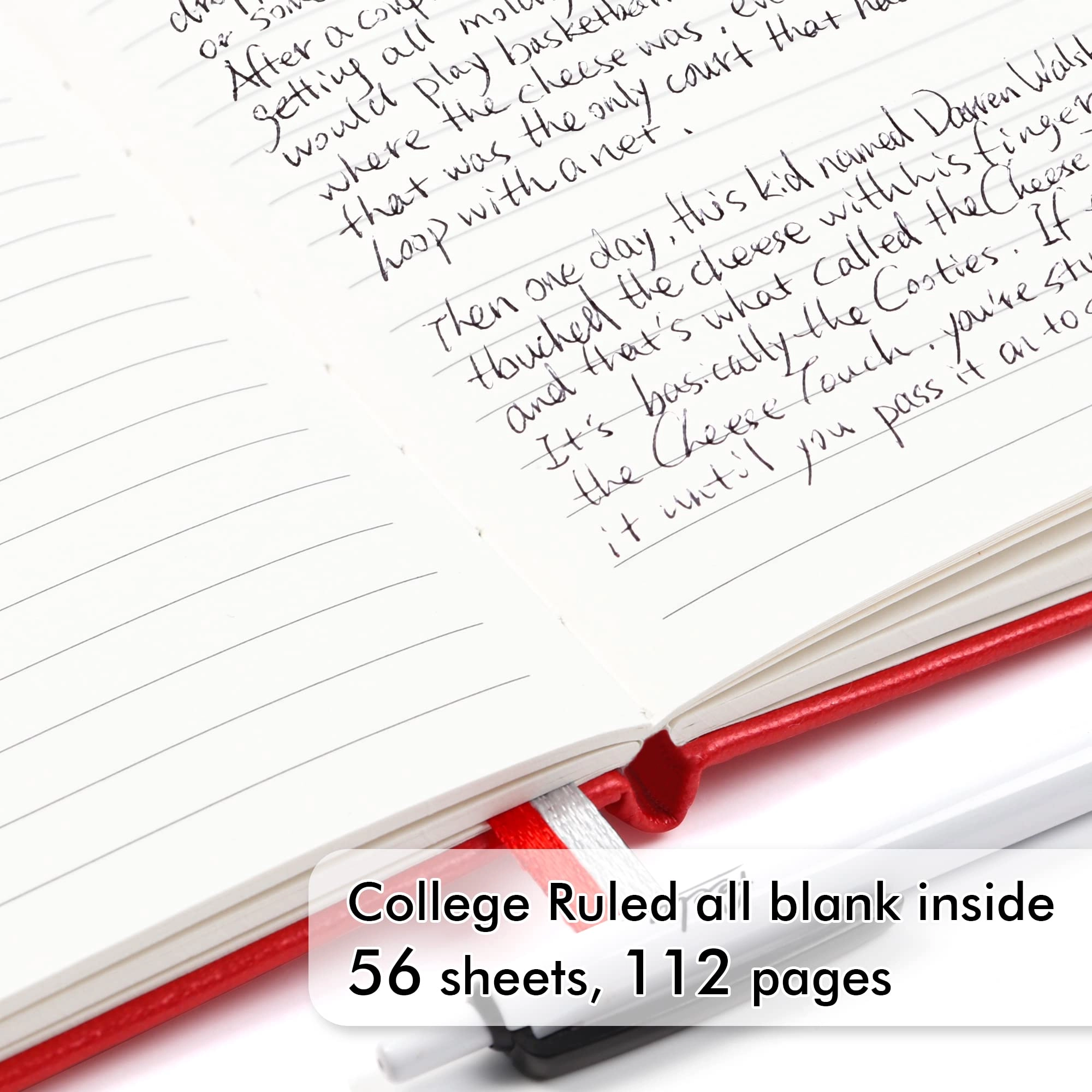 Pocket Notebook A6 Hardcover - Lined 56 Sheets