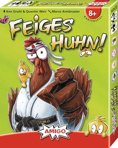 Cowardly Chicken - 48 playing cards German 8 years and up