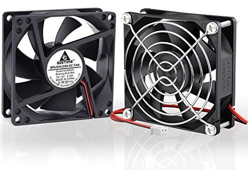GDSTIME Cooling Fan - 2 Pack 80mm Pack
