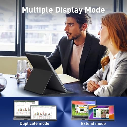 Portable Monitor - 1080P FHD 15.6 Inch